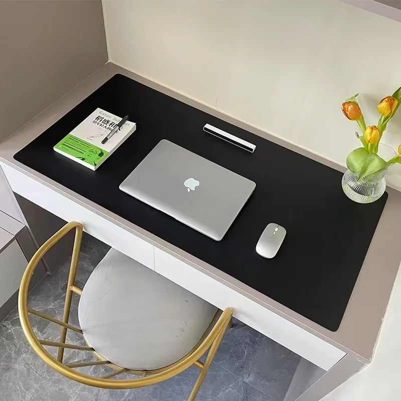 멀티 사이즈 멀티 컬러 사무실 책상 보호대 매트, PU 가죽 방수 마우스 패드, 데스크탑 키보드 데스크 패드 북, 1 개