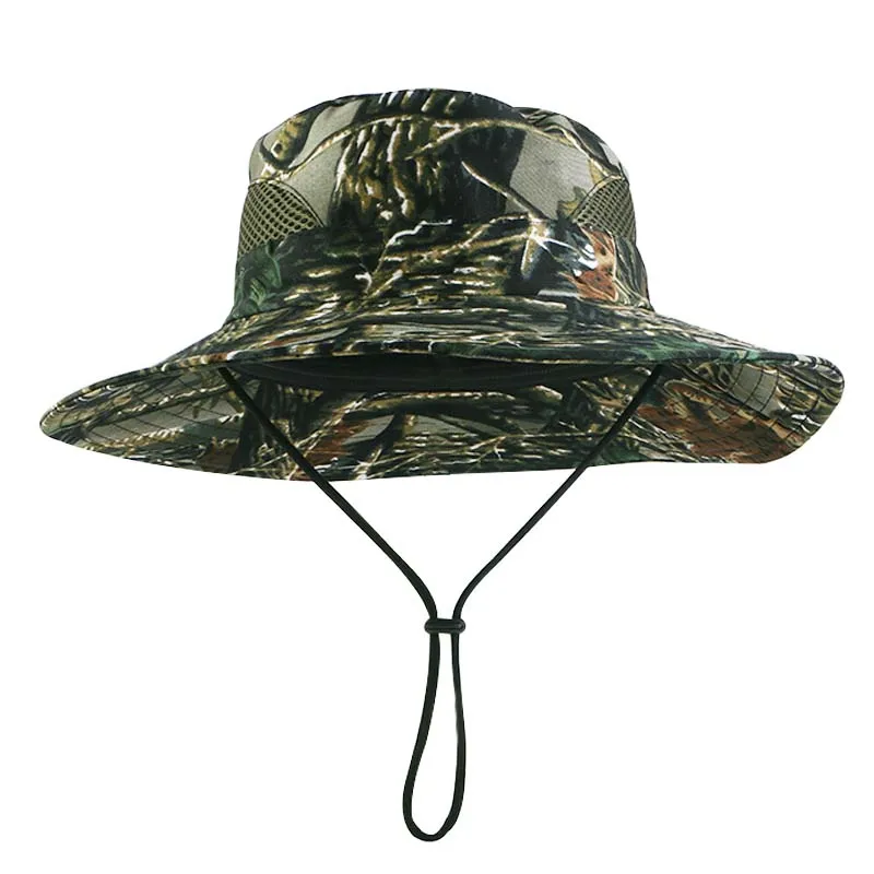 Camo Bucket Hat Men's Camo Bucket Hat Boy Fishing Hat Hunting