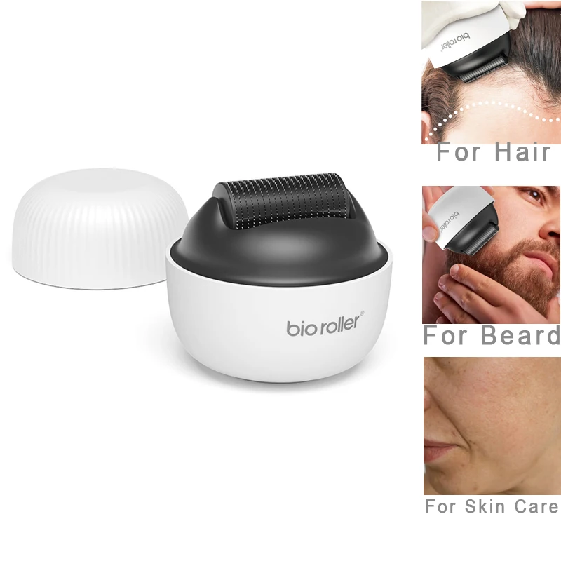 Barba Derma Roller Micro Ago Bio Roller G4 Sistema Dermaroller Per La Cura Della Pelle Del Viso Mts Mesoterapia Cura Della Pelle Crescita Dei Capelli 