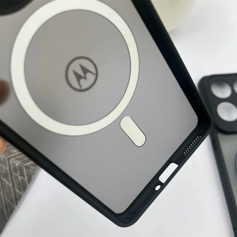 Magnetic Luxury Matte Translucent Case with Magsafe Wireless Charging Compatibility