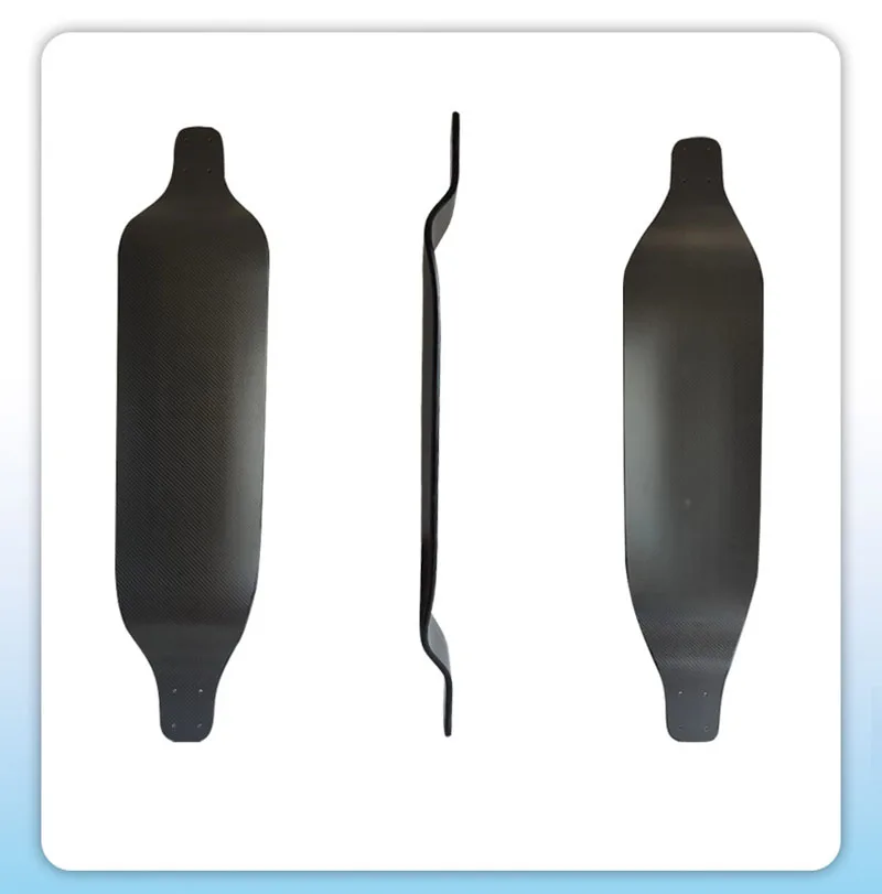 101CM 드롭다운 롱보드 블랭크 데크 카본 파이버 메이플 스케이트보드 40인치 로드 트래블 롱보드 데크 부품 공급