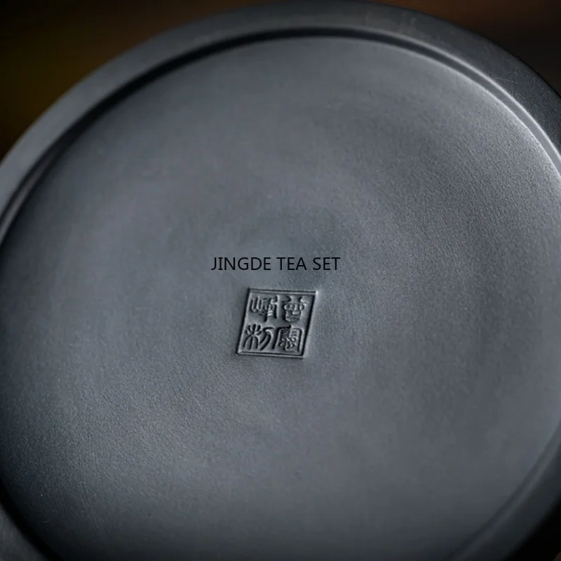 Purple pottery zodiac dragon carving handmade antique relief teapot household teapot Kung Fu tea set teapot