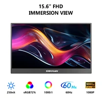 SIBOLAN 15.6-Inch 1080P Portable Touch Monitor Non-Touch Optional HDR IPS Speakers TYPE-C HDMI for Laptop Mini PC  XBox  Switch - Image 2
