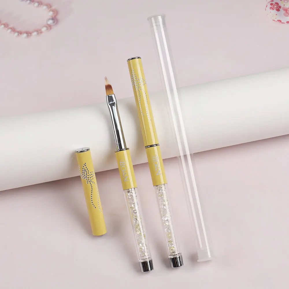 Nail Brush Acrylic Gel Brush For Manicure UV Gel Extension Pen For Nail Polish Painting Drawing Brush Rhinestone Manicure Tools 3