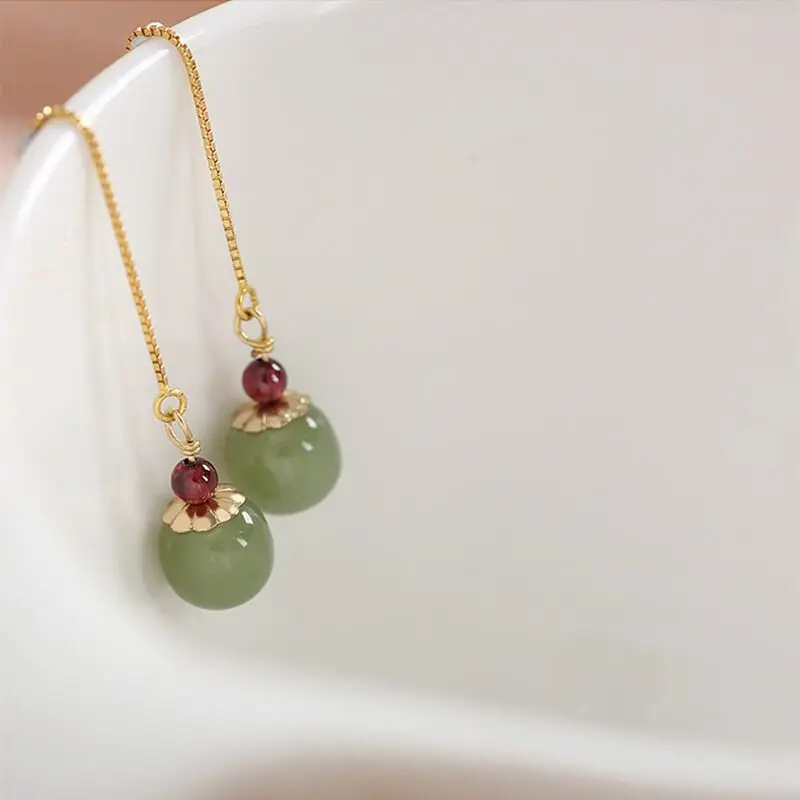 Ball Drop Earrings - Image 3