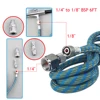 Nylon Braided Airbrush Hose With Standard 1/8male - 1/4female (6FT) Size Fitting On One End Airbrush Spray Pen Accessories 1