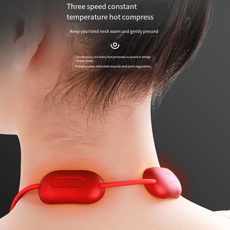 Xiaomi-masajeador de columna Cervical inteligente colgante