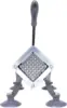 Fry Cutter Commercial Potato Slicer with Suction Feet Complete Set, Includes 1/4", 3/8",1/2", Gray 4
