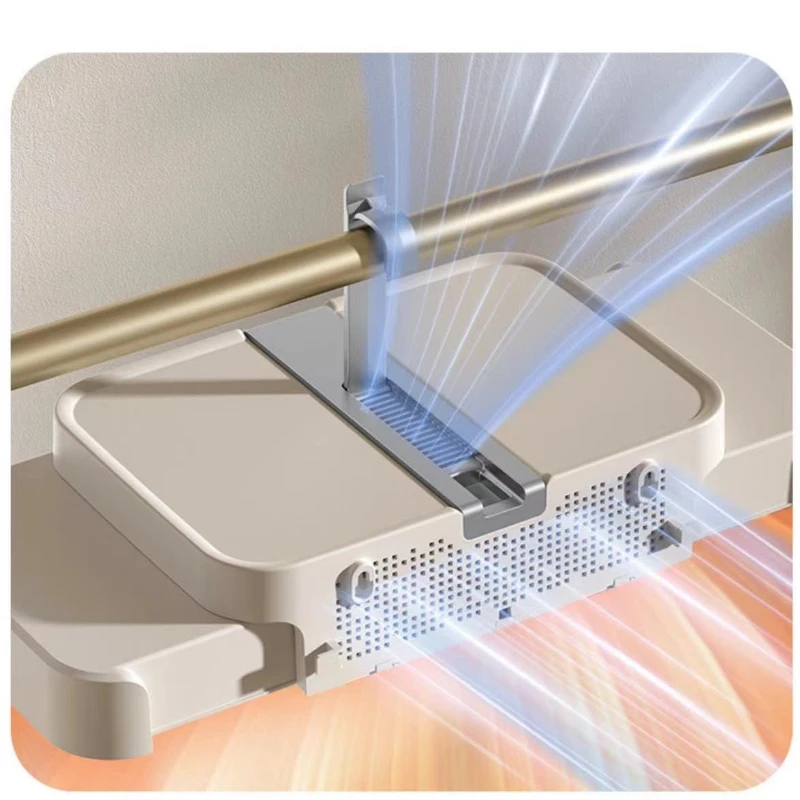 Dryer Household Drying Clothes Bathroom Punch-Free Wall-Mounted  Baby Dormitory Foldable Air Dryer Home Appliances 5