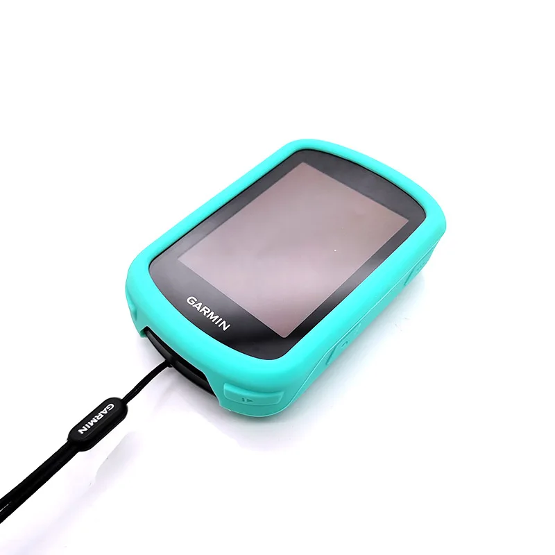 Silicone Rubber Bike Computer Protective Case with Screen Protector