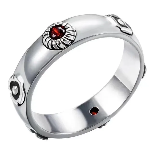 Anillo Cosplay De Gojo Satoru – Ojo De Diablo Con Incrustaciones De Cobre – Diseño Único Para Fans De Jujutsu Kaisen – Regalo Para Coleccionistas