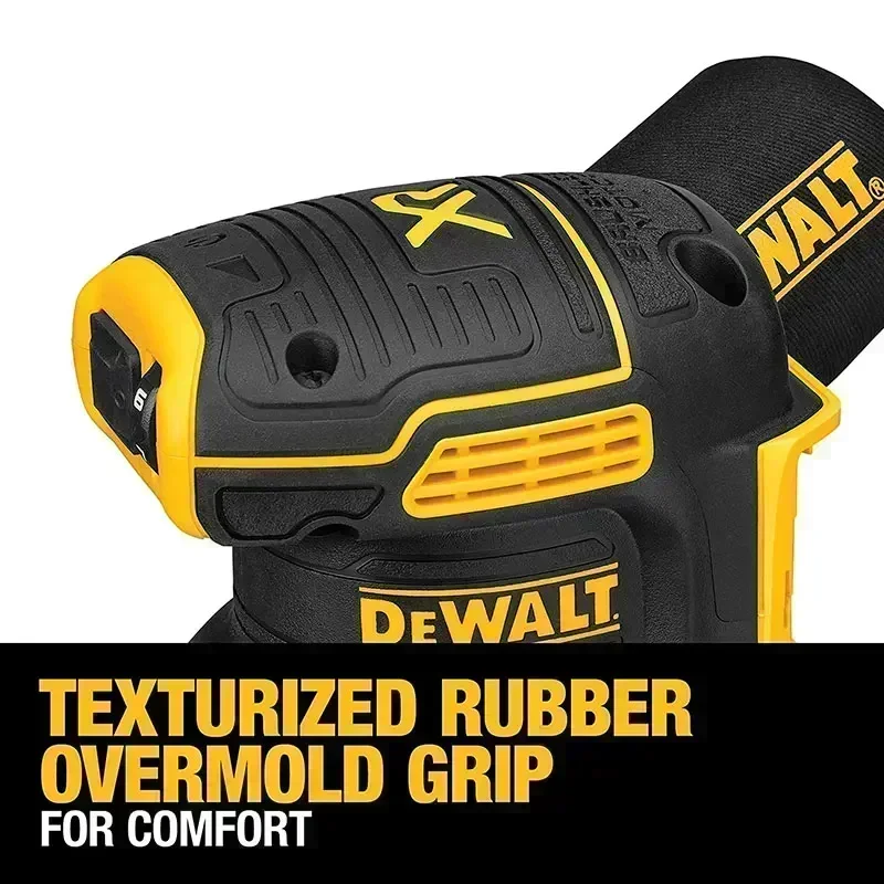 DEWALT DCW210 Cordless Orbital Sander 20V Brushless Handheld Vibration Polishing Woodworking Eccentric Sander Power Tool