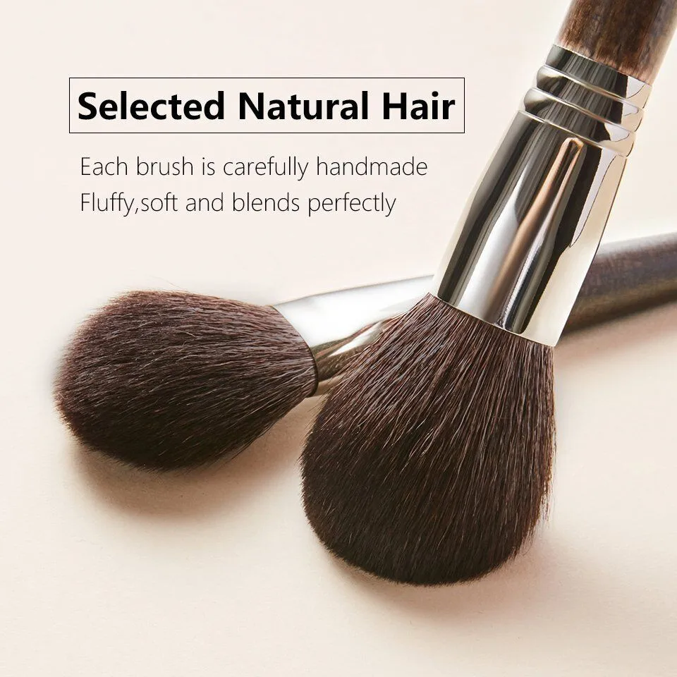 OVW Makeup Brushes Sets Soft Goat Hair Blusher Sculpting Highlight 3pcs Make Up Brush Set maquiagem 3