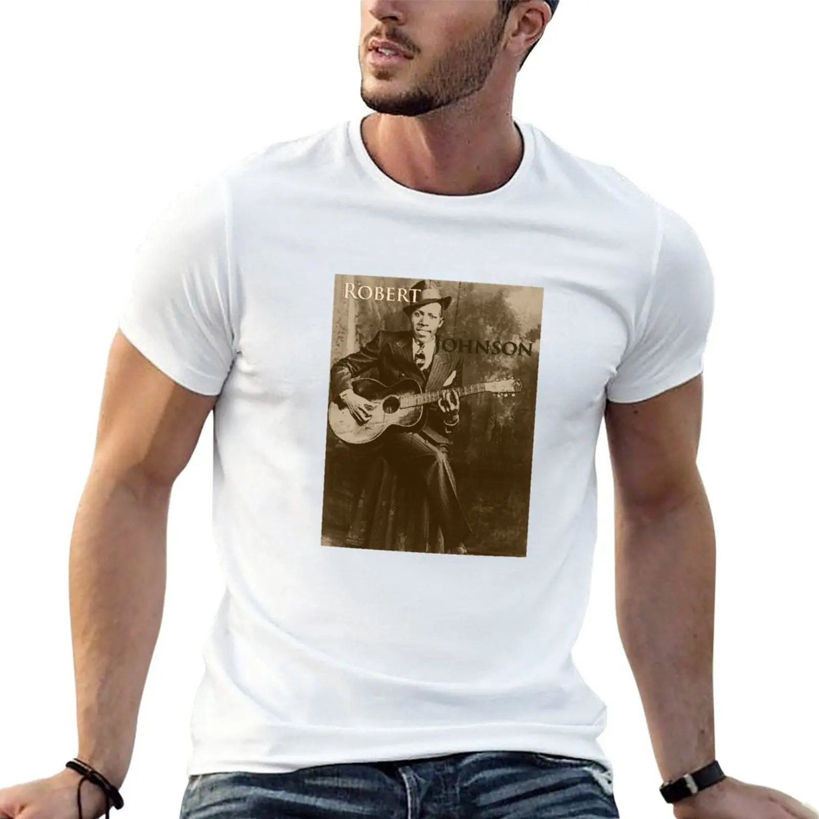 

New Robert Johnson T-Shirt sublime t shirt blank t shirts oversized t shirts t shirts for men cotton