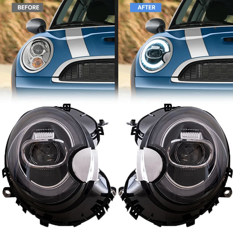 Car-LED-Headlight-Assembly-for-BMW-Mini-Cooper-2007-2013-Mini-R56-R57 ...