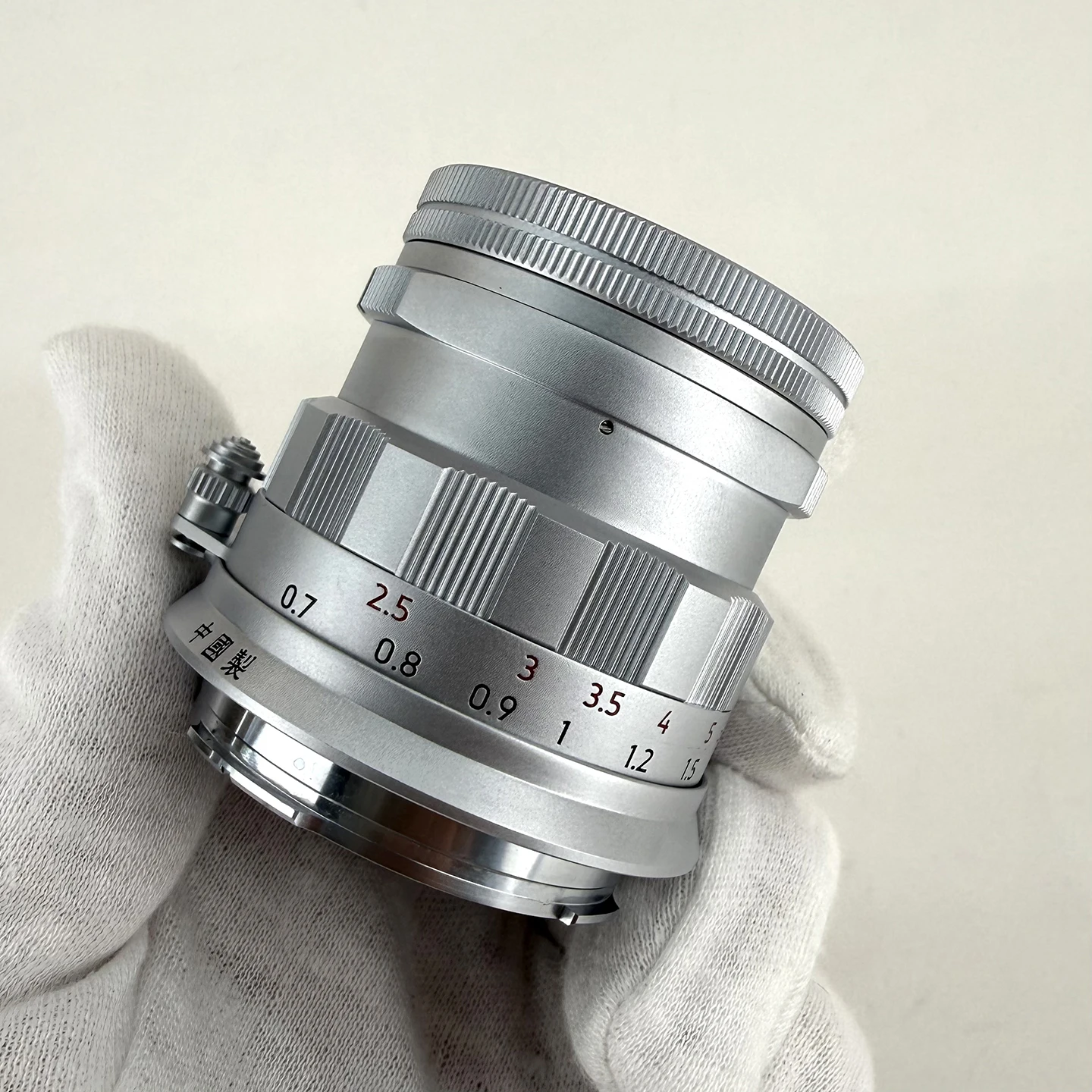 라이트 렌즈 랩 50mm f1.9 렌즈 Dallmeyer Rigid-ZS6 크롬 비구면 렌즈 (라이카 M M6 M7 M9 M10P M11 M240 용)
