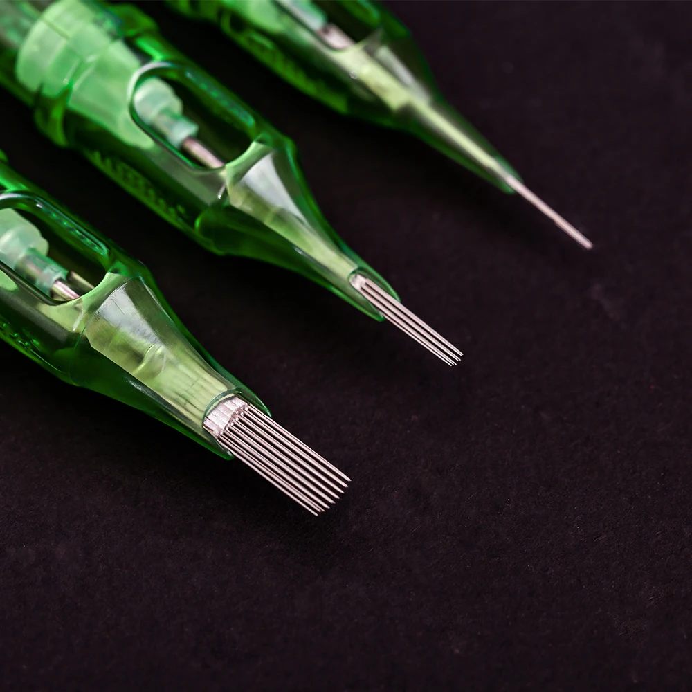 Tattoo Needles T-REX Tattoo Cartridge Needles 20pcs 14RL 3RL 13RM 5RM Disposable Sterilized Safety Tattoo Needle Cartridge Machines Grips