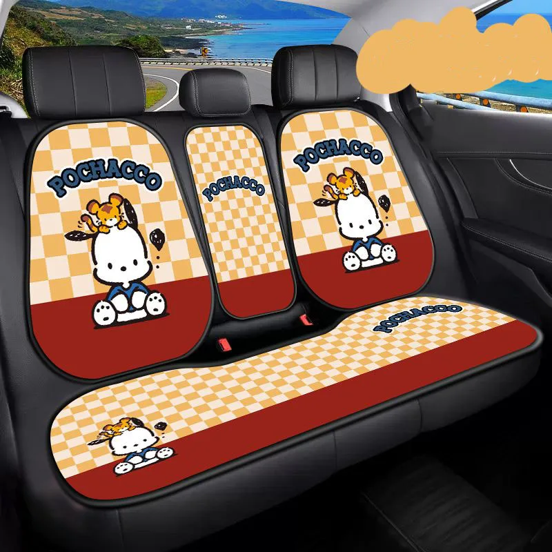 NewKawaiiSanrioCarAccessoriesAnimeCartoonKuromiPochaccoCar