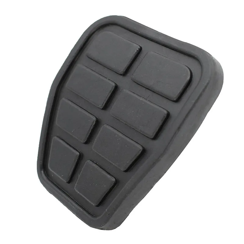 블랙 고무 페달 패드 커버, 가속 브레이크 클러치 미끄럼 방지 패드, VW T4 골프 제타 MK2 트랜스포터 1990-1999 용, 세트당 3 개