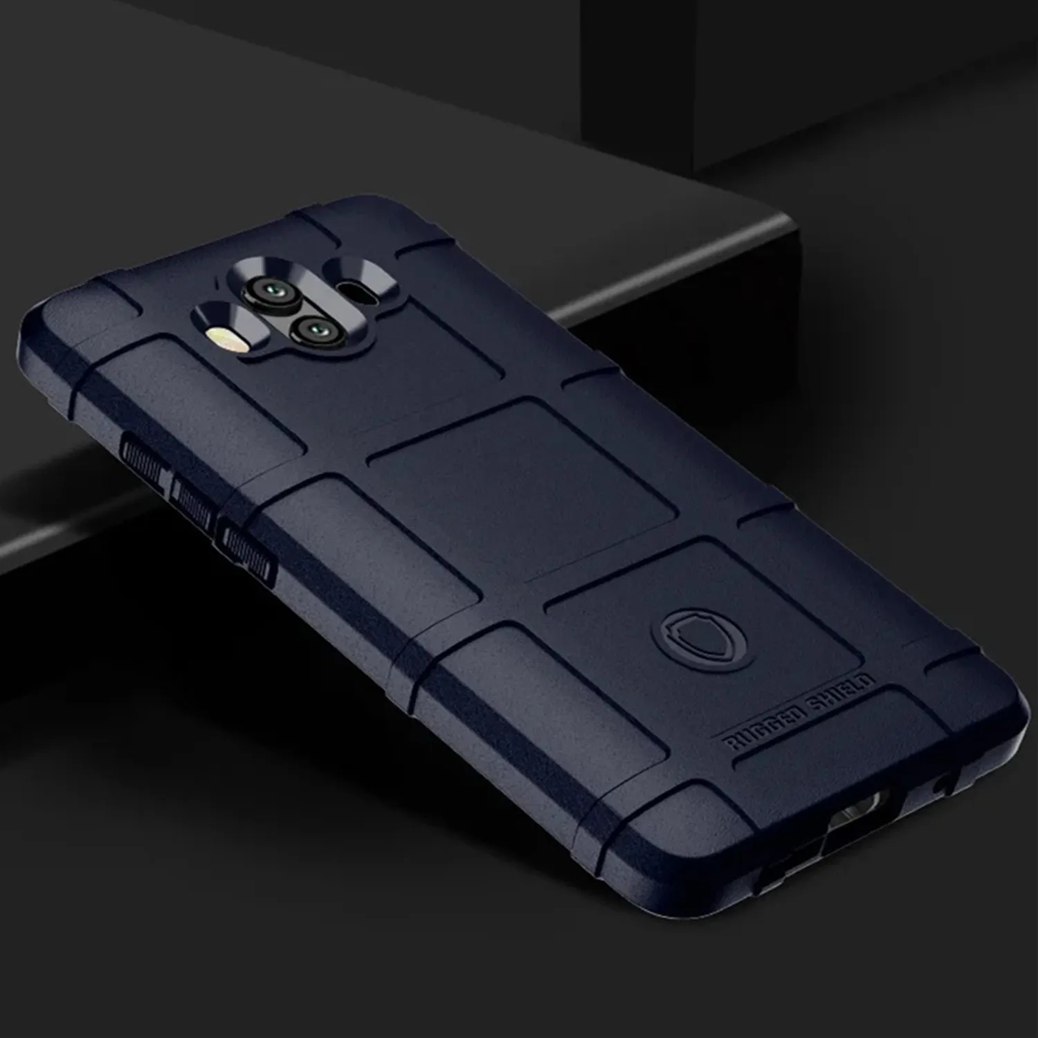 Armor Shield Soft Silicone Back Cover, Anti-Knock Matte Phone Case