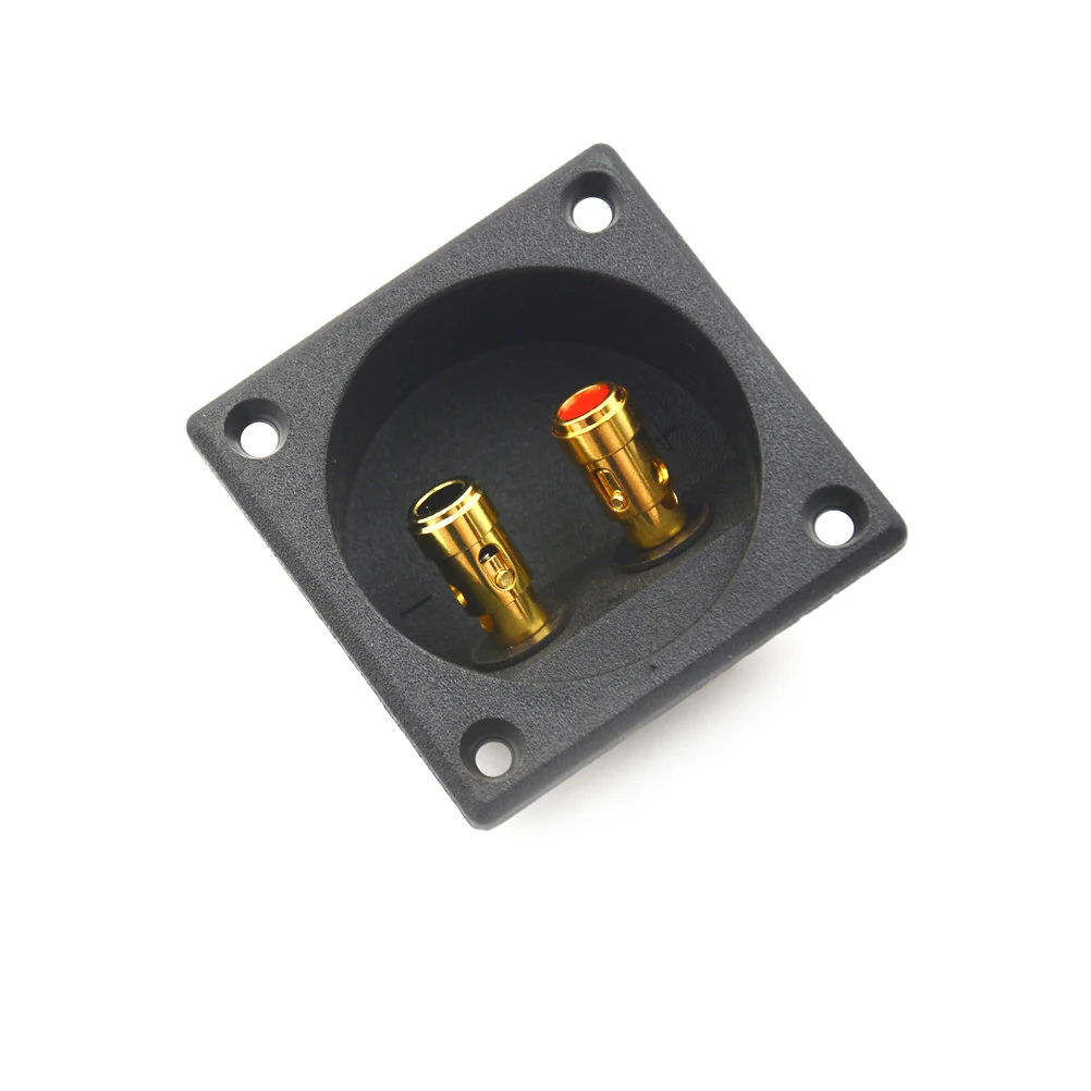 New Car Stereo Speaker Box Terminal Round Spring Cup Connector