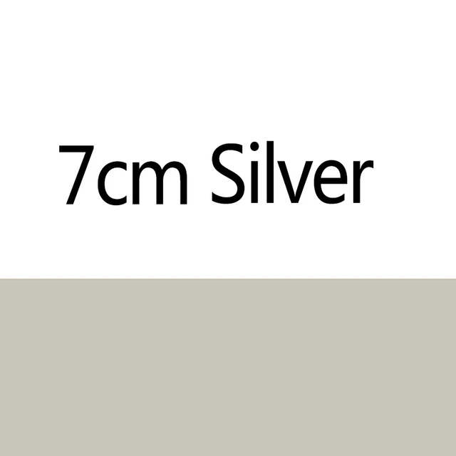 House Number Stickers 3D Self Adhesive Door Plate Sign Digits Apartment Hotel Office Door Address ABS Plastic Label 5cm Silver Silver Color 7cm