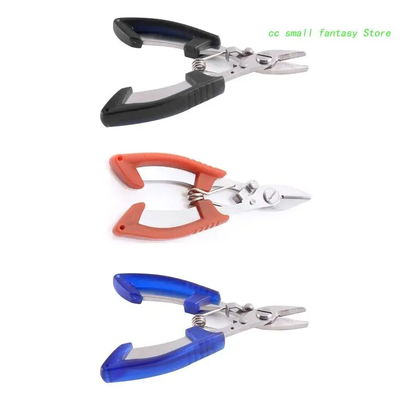 

Fishing Plier Scissor Stainless Steel Braid Line Lure Cutter Hook Remover Tackle