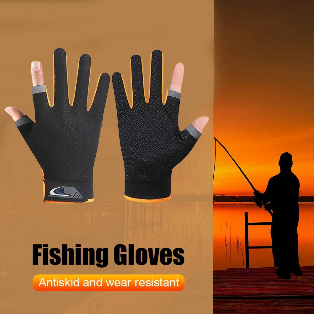 Description Picture 5 of itemSummer Fishing Gloves for Men And Women 3 Cut Finger Gloves Touchscreen Breathable Outdoor Sports Cycling Fitness Gloves