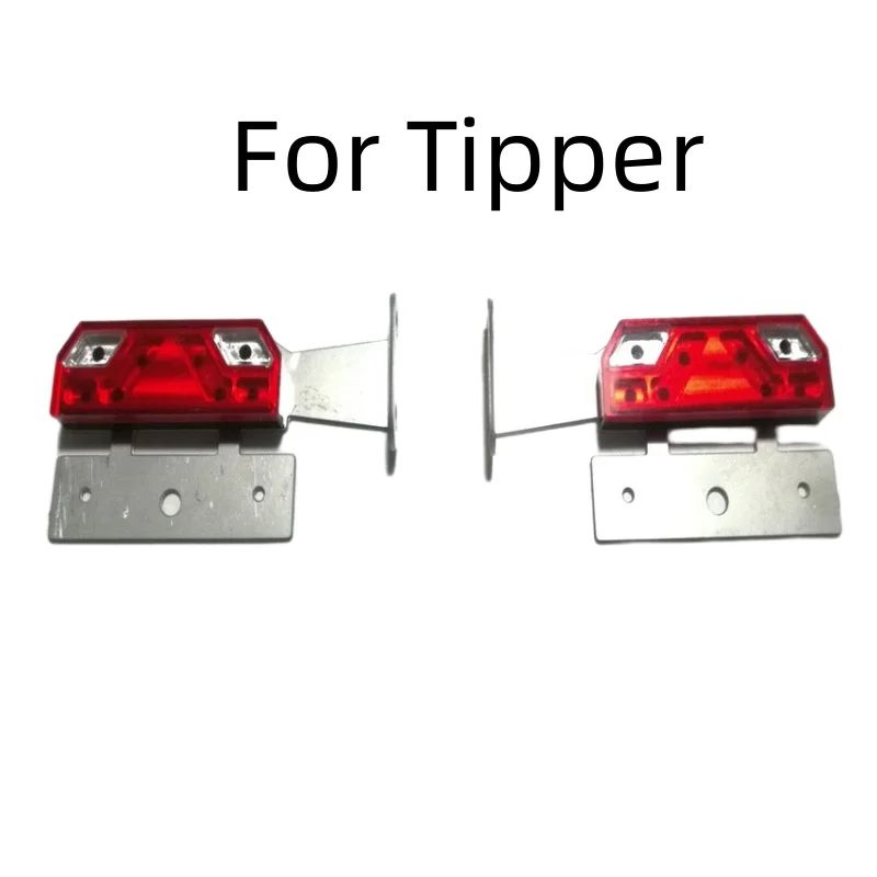 Metal LED tail light  stern lamp For 1/14 Tamiya RC Truck car ACTROS 3363 1851 AROCS 3348 MAN TGX 56360 diy parts 5