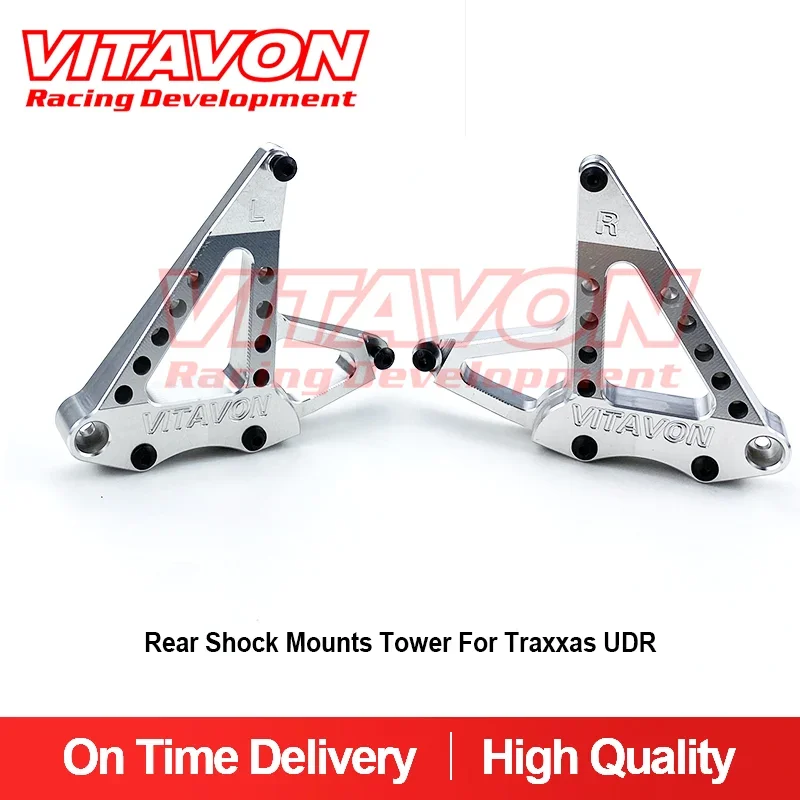 Vitavon Cnc Alu Cnc Supporti Ammortizzatori Posteriori Torre Per Traxxas Udr 1:7