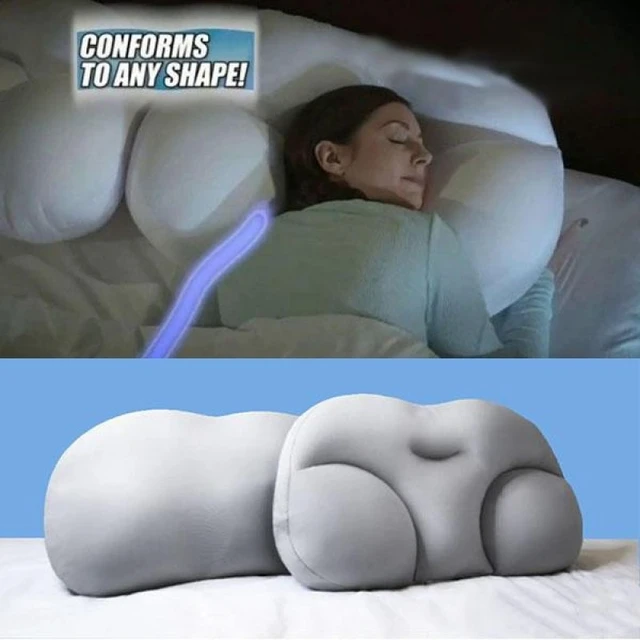 Foam Particles Multi-Functional 3D Shape Soft Pillow Sleep Pillows