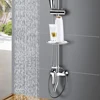 Diversion Valve Tap Anti-scratch Shower Head Diverter Valve Corrosion Resistant Shower Arm Splitter for Handheld Showerhead 3
