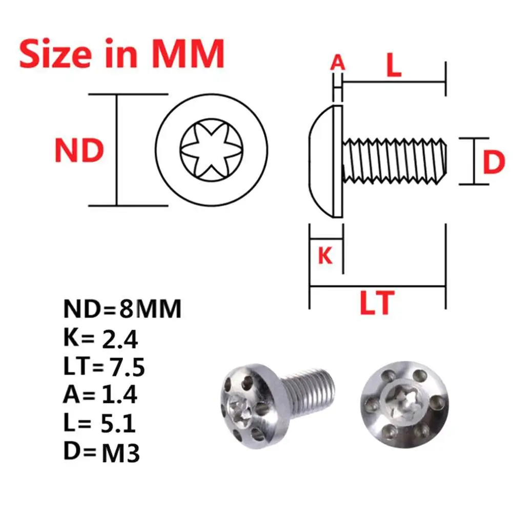 Platform screws grips Beretta 92fs for Beretta 92fs 92s M9 92a1 96a1 92 INOX with Torx key