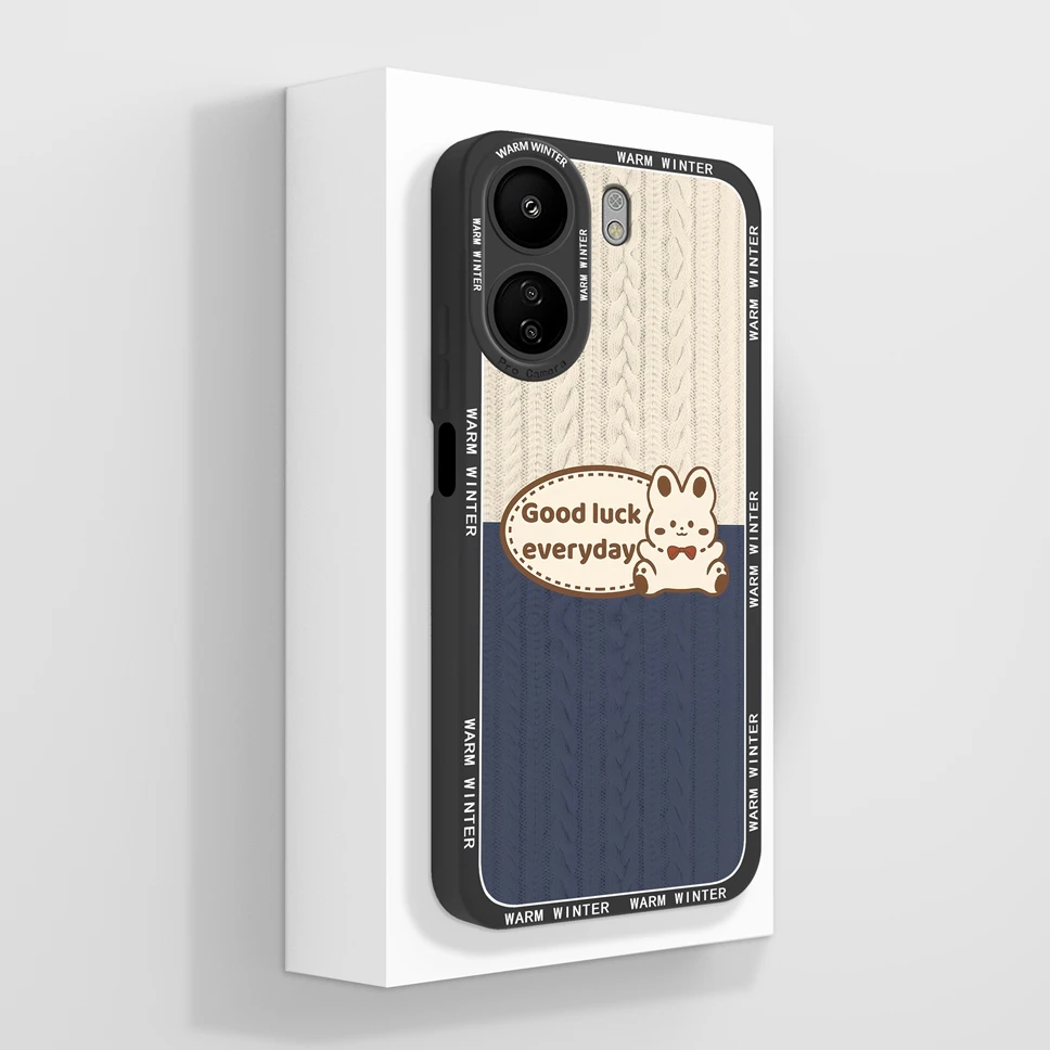 Lovely Girl Smooth Liquid Protective Back Cover s Shell Bumper