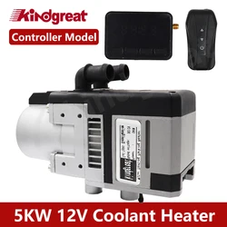 12V 5KW GSM/LCD Diesel/Gasoline RV Car Hydronic Heater Boat Caravan Motorhome Coolant Parking Heater