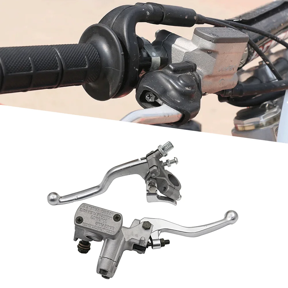 

7/8 22mm Right And Front Hydraulic Brake Master Cylinder Lever For Honda CRF250R CRF450R CR150R CR250R CRF 250X 450X RX Parts