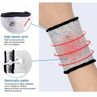 Electrode Silver Fiber Gloves Socks Bracers ​for TENS Body Massager Knee Protectors Muscle Unit Body Massage Device Accessories 2