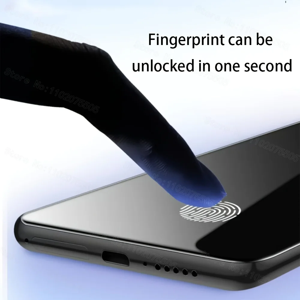 3-Piece Silky Touch Mobile Phone Screen Protector Set - Tempered Protective Film