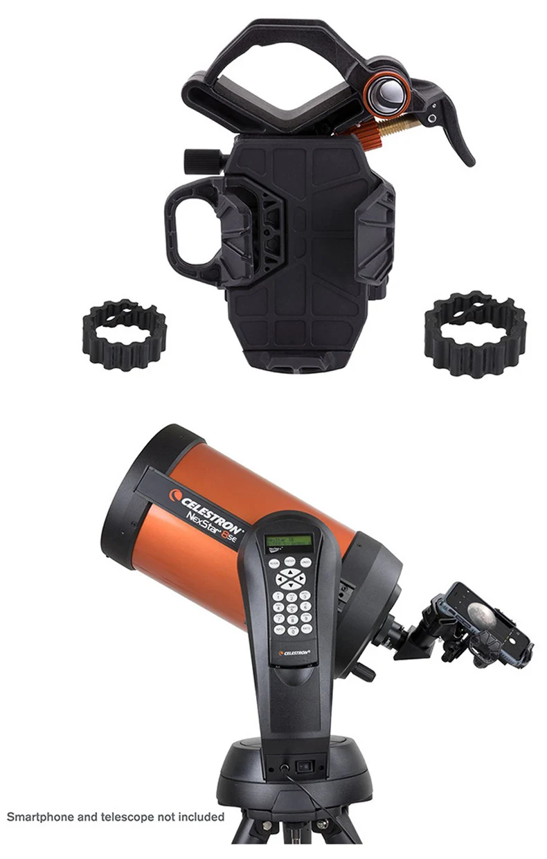 Close-up of adjustment knobs