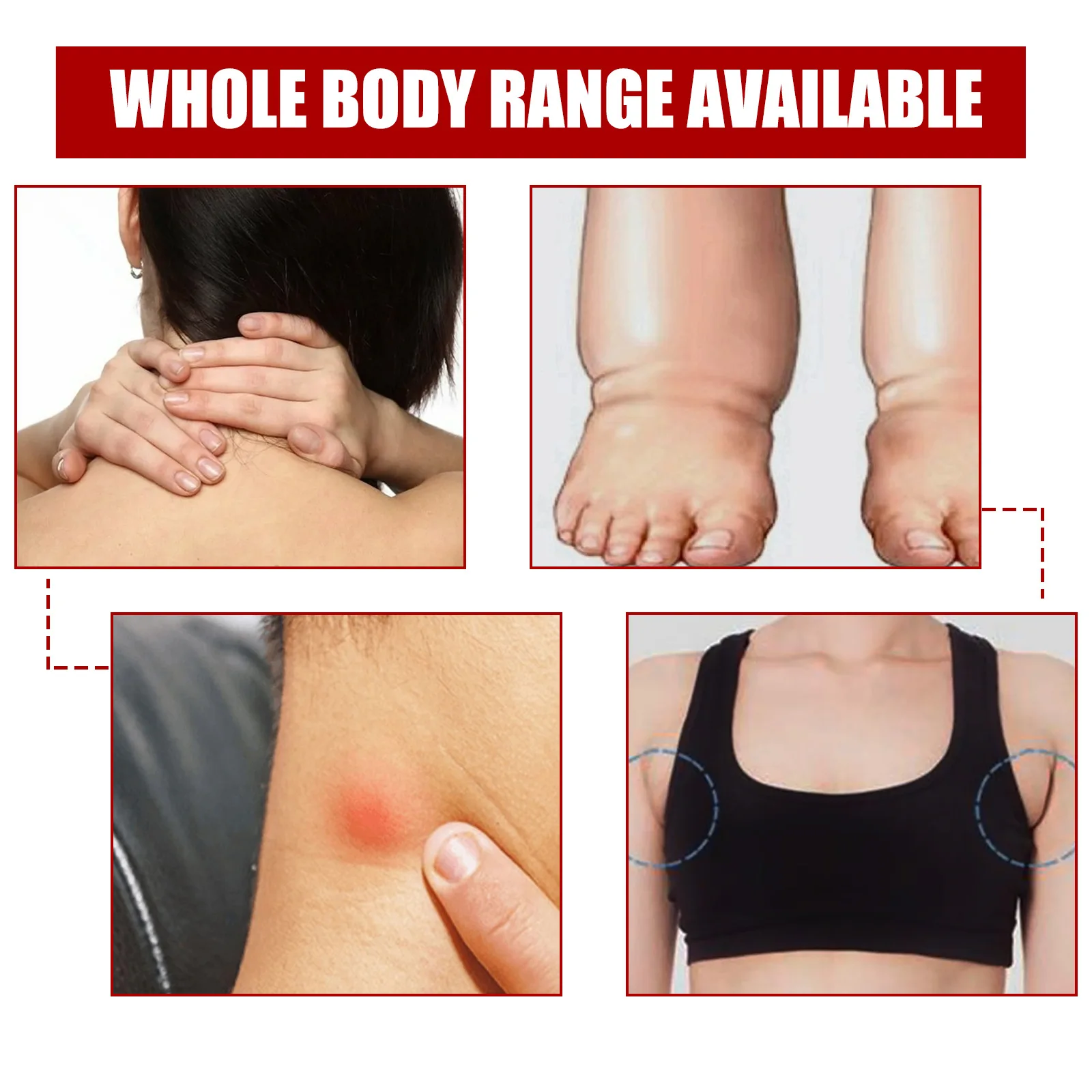 Weight Loss Products Lymphatic Slimming Patch Lose Weight Dredging Collaterals Dissipating Knots Underarm and Neck Lump Fat Burning Lymph Patch 10pcs