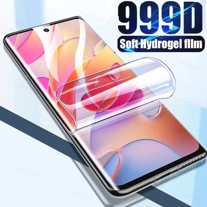 

Full Cover Screen Protector For Xiaomi Redmi 12 Hydrogel Film For Redmi 12 6.79 inch