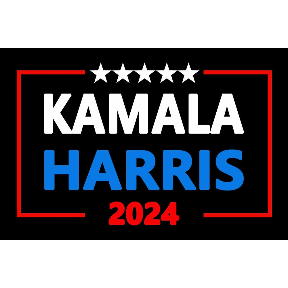 10Pcs Kamala Harris Stickers Versatile 2024 President Campaign Stickers Harris Election Stickers for Auto Truck Fridge