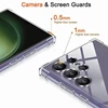 Clear Silicone Phone Case For Samsung Galaxy S24 Ultra S25 S23 S22 S21 FE Plus A53 A34 A54 5G Shockproof Bumper Soft Back Cover 4