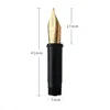 Size 5, 6 German SCHMIDT/BOCK gold-plated/silver fountain pen nib EF 0.38mm /F 0.5mm Nib Stationery Office Supplies Writing Pen 4