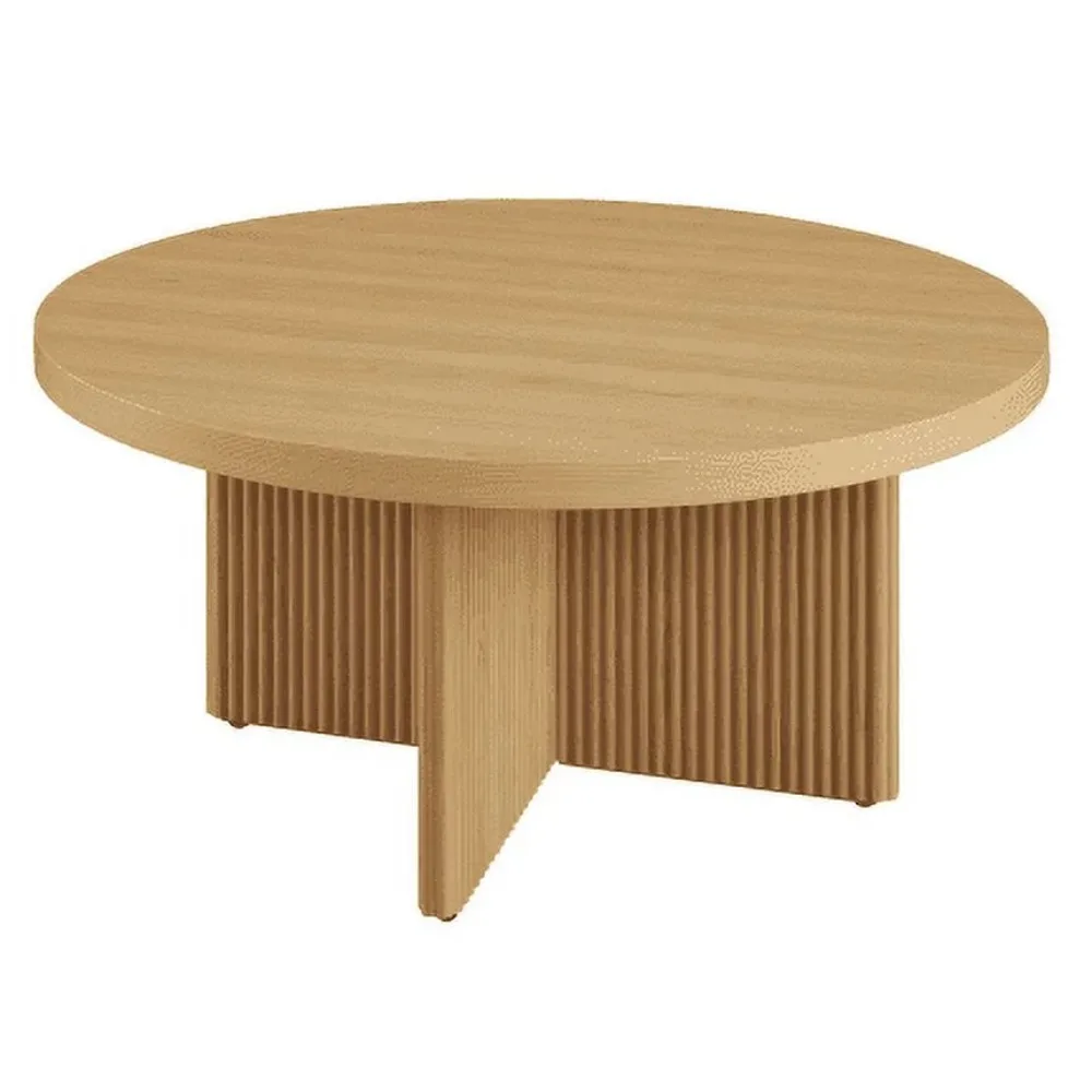 Classically contemporary coffee table, low-profile with influence, living room, sitting area, Natural Pine Finish/Black Finish 5