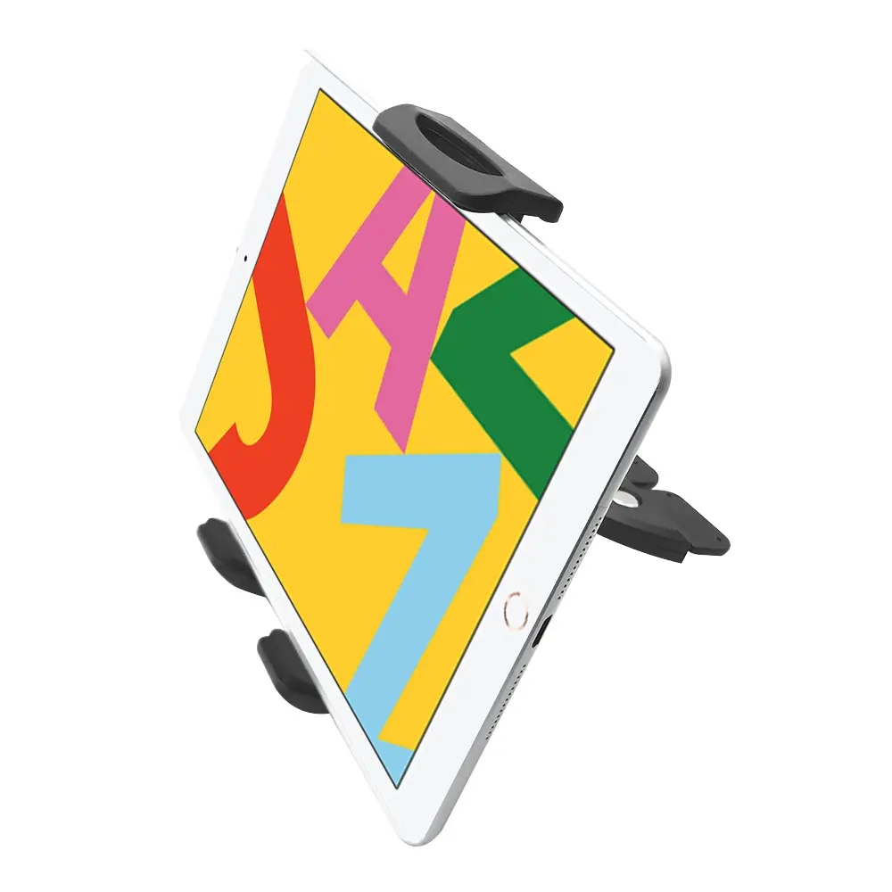 Tablet Stand Adjustable Car CD Slot for iPhone 14 13 12 11 iPad Pro Air Mini 4 to 12 Inch Samsung Xiaomi Pad
