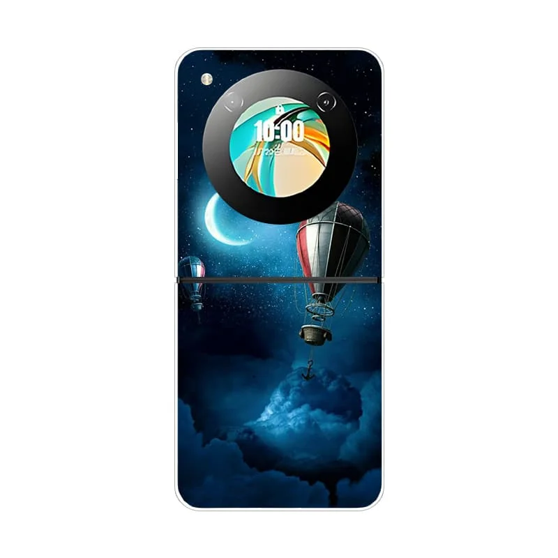 Soft Matte Silicone Back Cover with Fashion Painted Design
