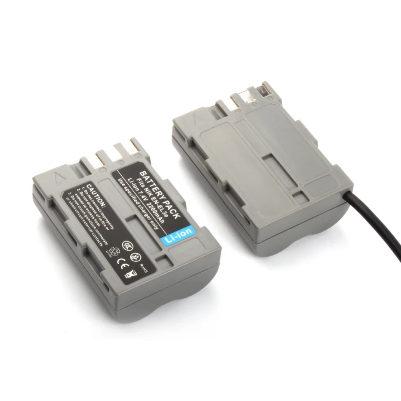 Batteria EN-EL3E + Caricabatteria DC11E Compatibile Nikon | Per D90, D300, D700 E Altri Modelli - Foto 10