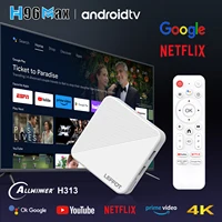 LEFFOT H313 Android 14 Smart TV Box ATV TV Box 4K@60fps 100M/LAN Wifi6 BT5.0 Google Voice Assistant Медиаплеер Set Top Box — изображение 2