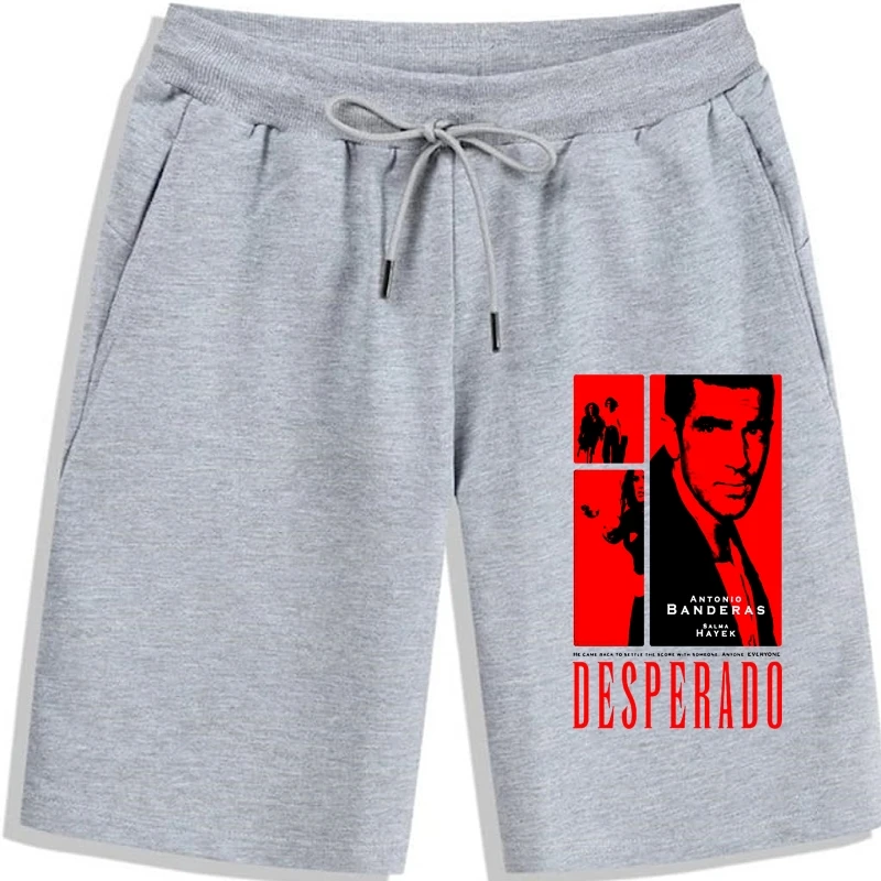 Desperado Shorts For Men White Poster All Pure Cottons S...Summer Casual Printing Shorts Novità Summer Men Shorts Normal